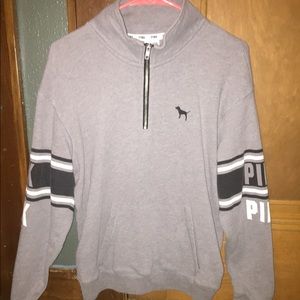 Gray victoria secret hoodie